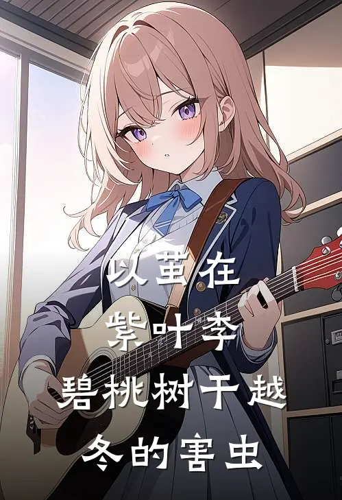 以茧在紫叶李、碧桃树干越冬的害虫